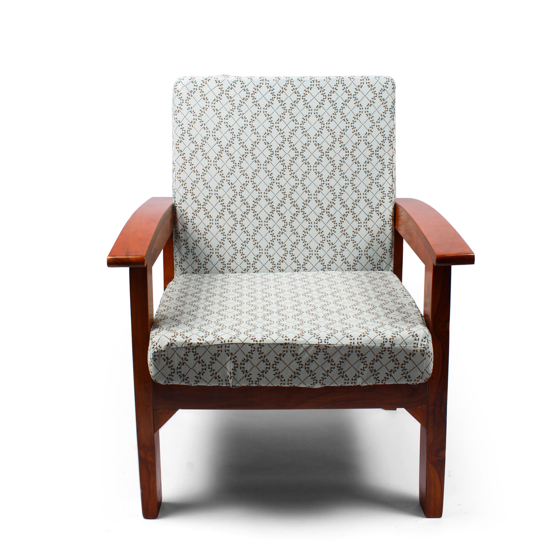 Ethnic Stretchable/Spandex Printed Sofa Seat SlipCover