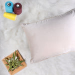 Load image into Gallery viewer, Velvet Cushion Cover With Piping - Perfect for Home Décor Rectangular (Set of 2), Beige