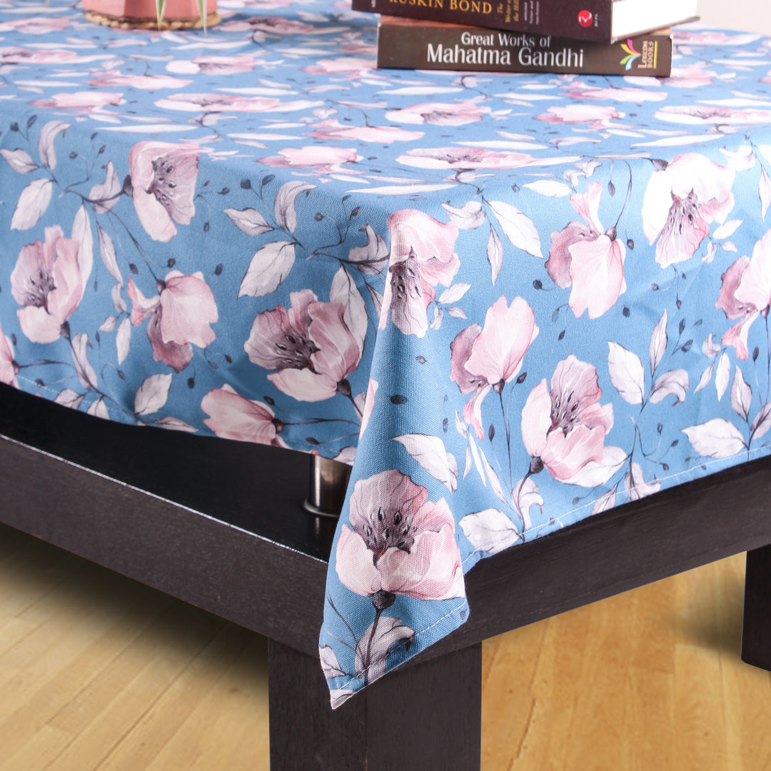 Premium Cotton Canvas Table Cover for Home and Events, 40X60 Inches