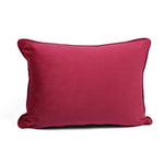 Load image into Gallery viewer, Velvet Cushion Cover With Piping - Perfect for Home Décor Rectangular Set of 2 ,Maroon
