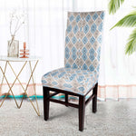 Load image into Gallery viewer, Geometric Printed Spandex Chair Slipcovers | Stretchable Chair Covers