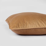Load image into Gallery viewer, Velvet Cushion Cover With Piping - Perfect for Home Décor Set of 2, Brown