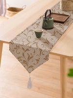 Load image into Gallery viewer, Cheerful Spring Exotic Canvas Table Runner for a Summery Look With Tassel