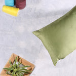 Load image into Gallery viewer, Soft Luxurious Velvet Cushion Covers Rectangular Set of 2 ,Mehndi